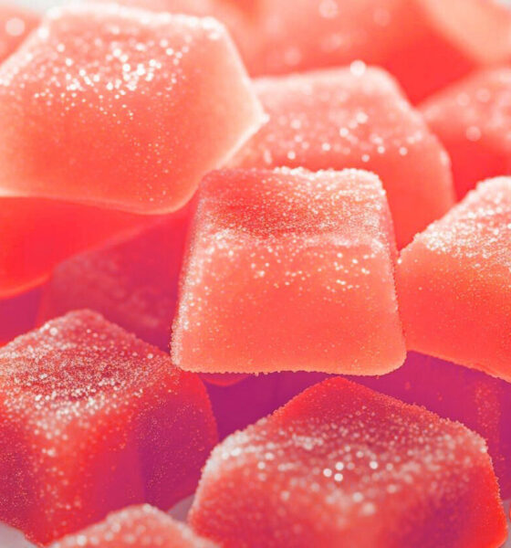 Sour Strawberry Gummies - 300mg - Image 3