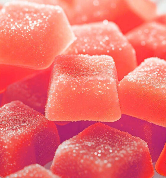 Sour Strawberry Gummies - 300mg